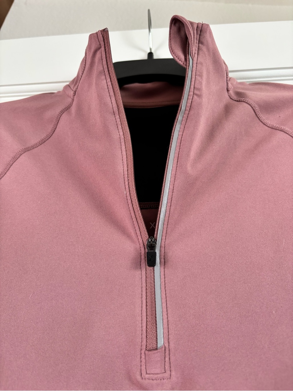 Xersion Women’s Quick-Dri Zip-Up Sweater - Dusty Rose Pink